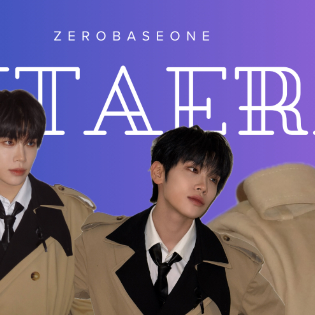 Behind-the-scenes cut of Kim Taerae (ZEROBASEONE)