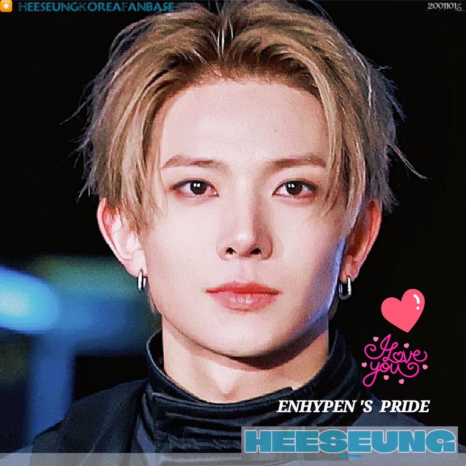 A moment captured by Heeseung (ENHYPEN)'s fan