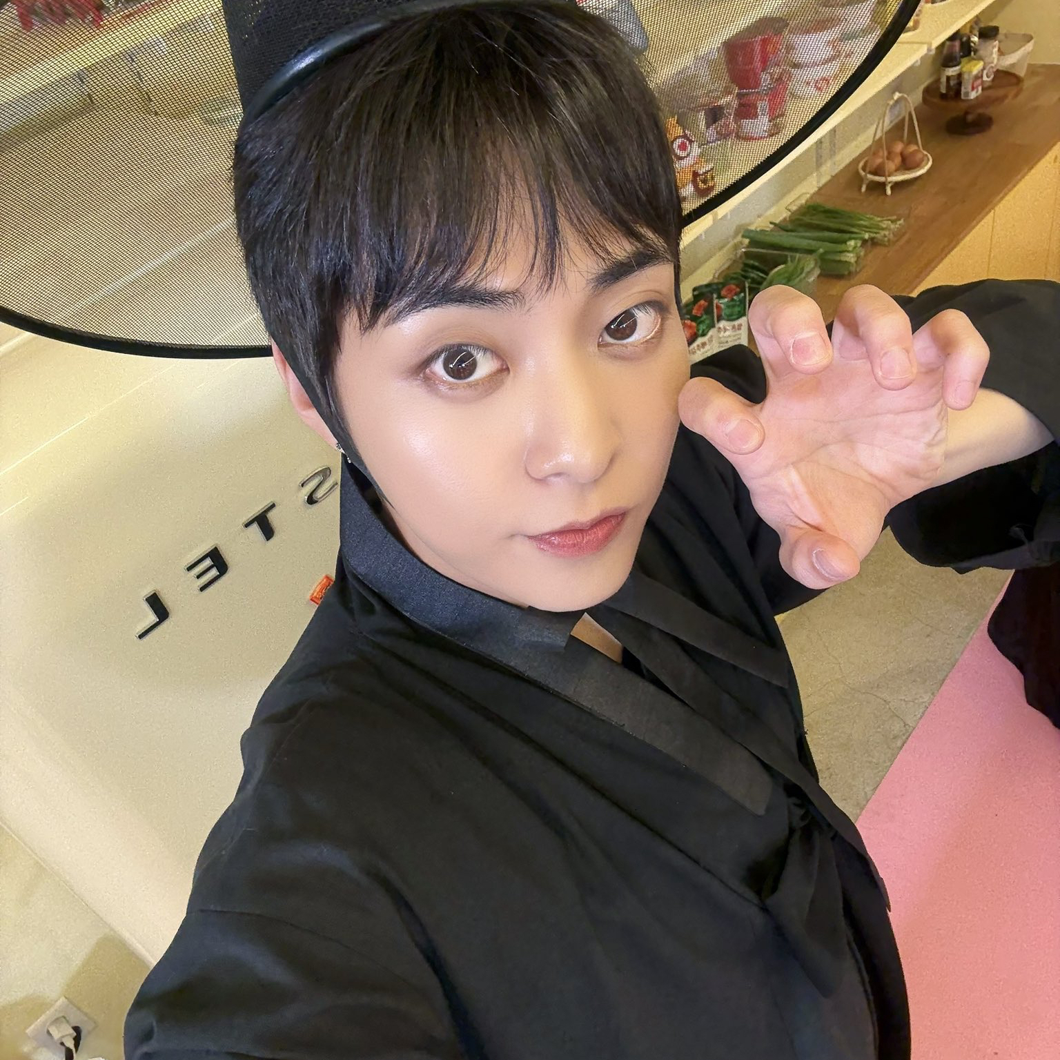 Recent activity shot of Xiumin (EXO)