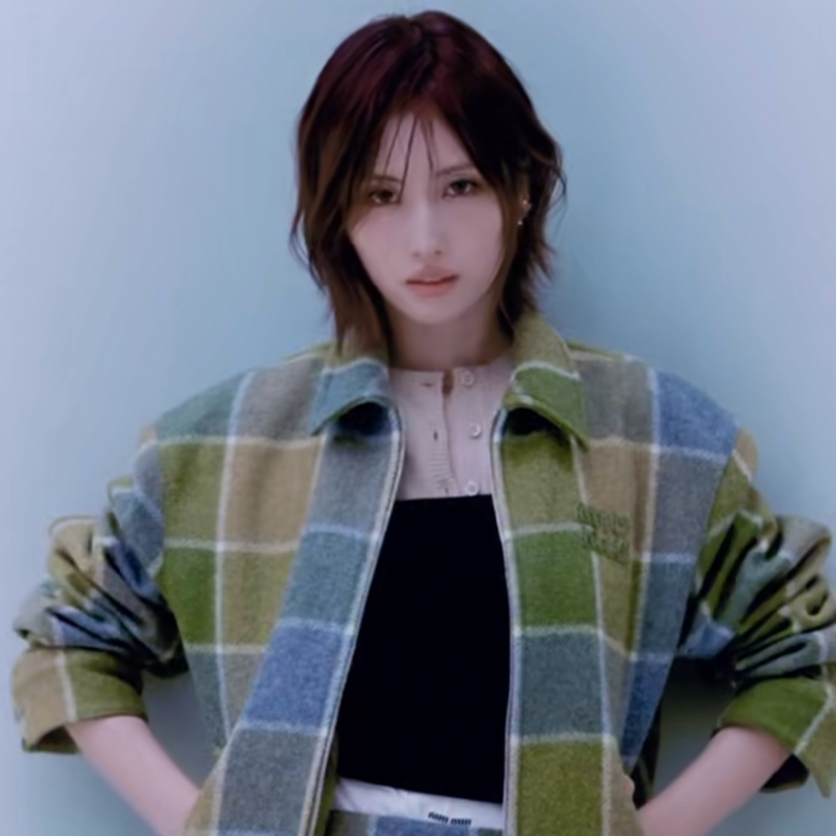 Potret di balik layar Momo (TWICE)