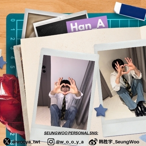 Behind-the-scenes cut of Han Seungwoo