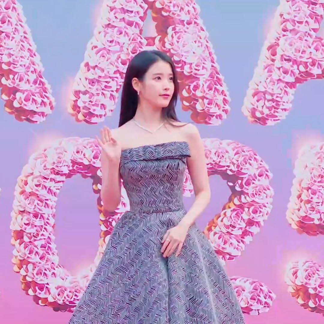 Behind-the-scenes cut of IU