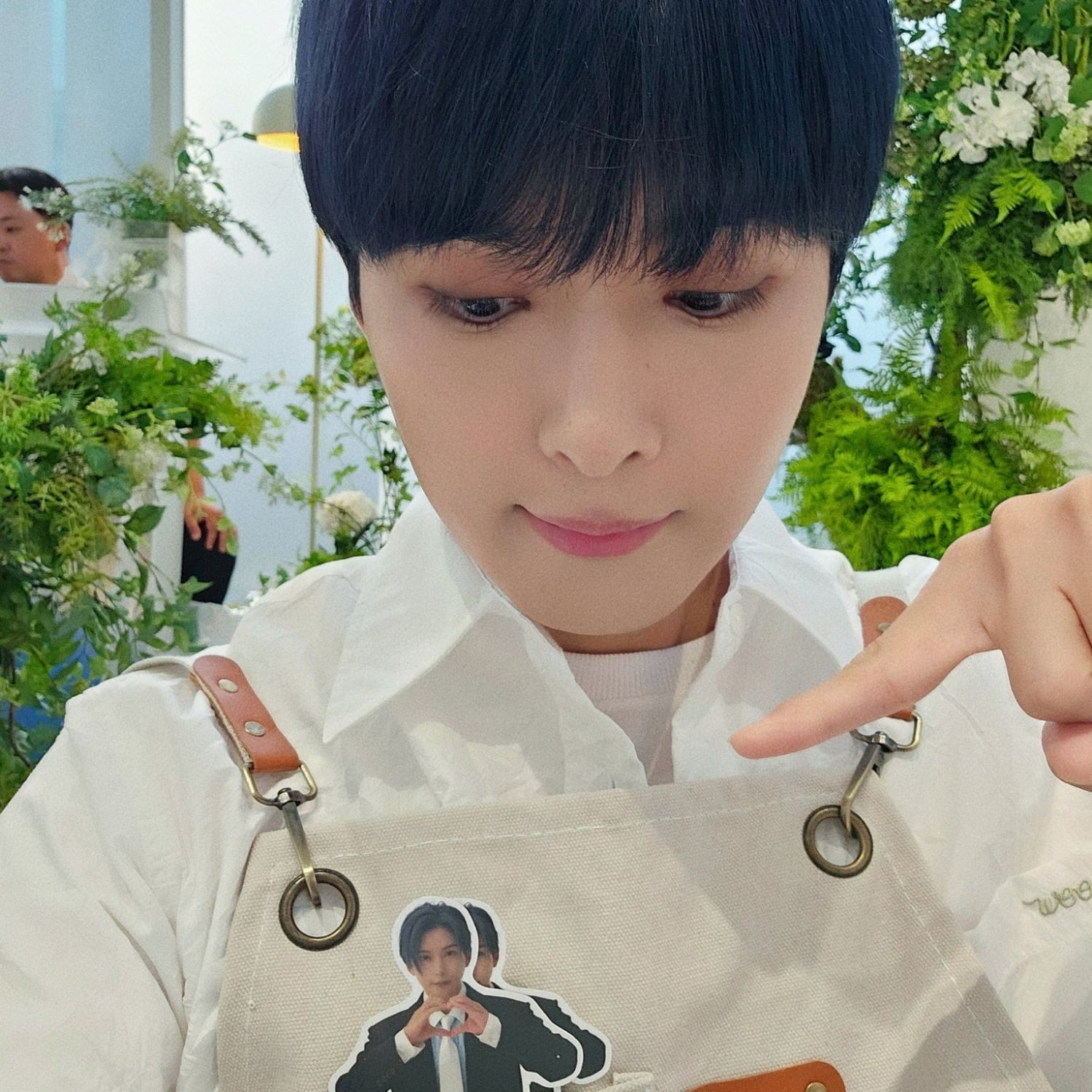 Behind-the-scenes cut of Ryeowook (Super Junior)