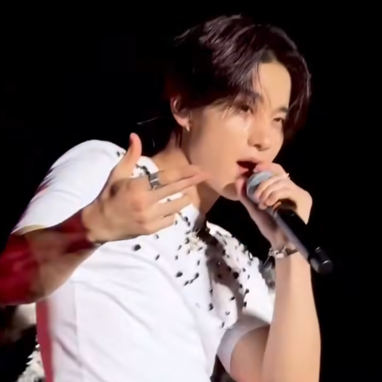 Recent activity shot of Sato Keigo (JO1)