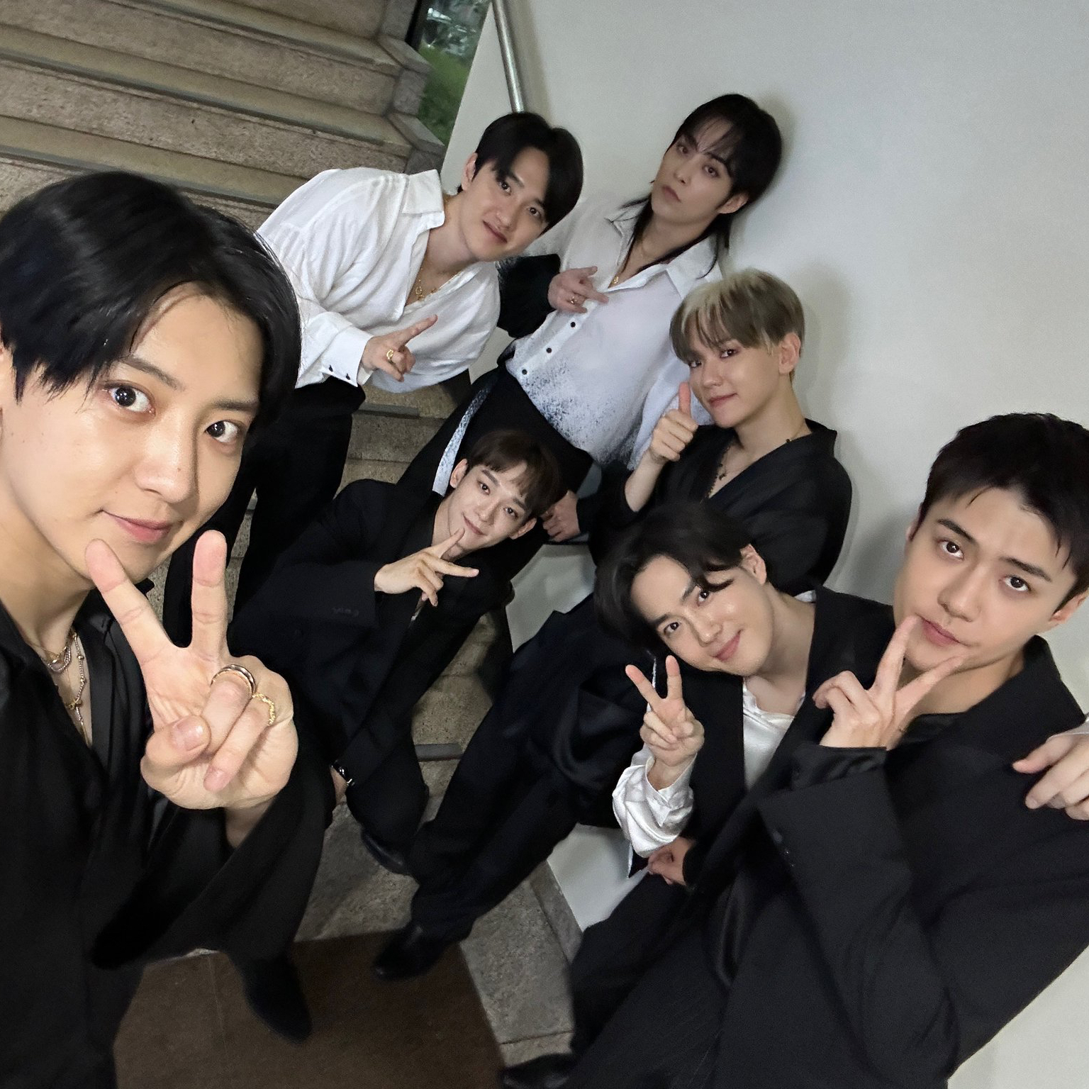 Behind-the-scenes cut of Xiumin (EXO)