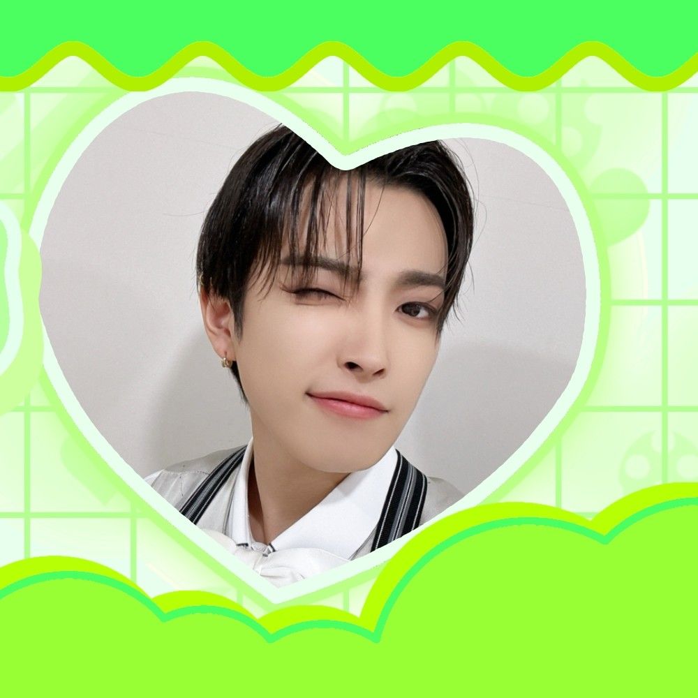 Recent activity shot of Hongjoong (ATEEZ)