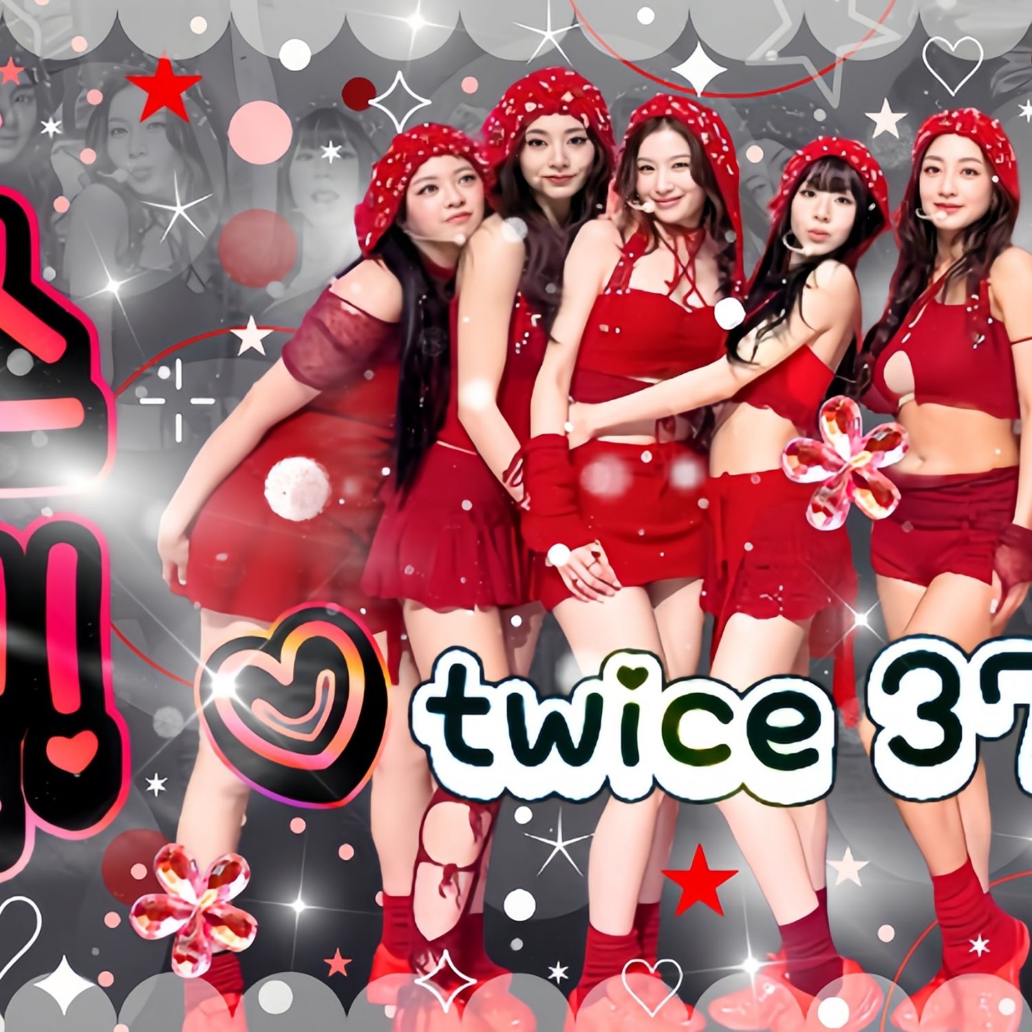 Behind-the-scenes cut of TWICE