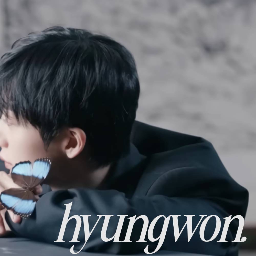 A moment captured by Hyungwon (MONSTA X)'s fan
