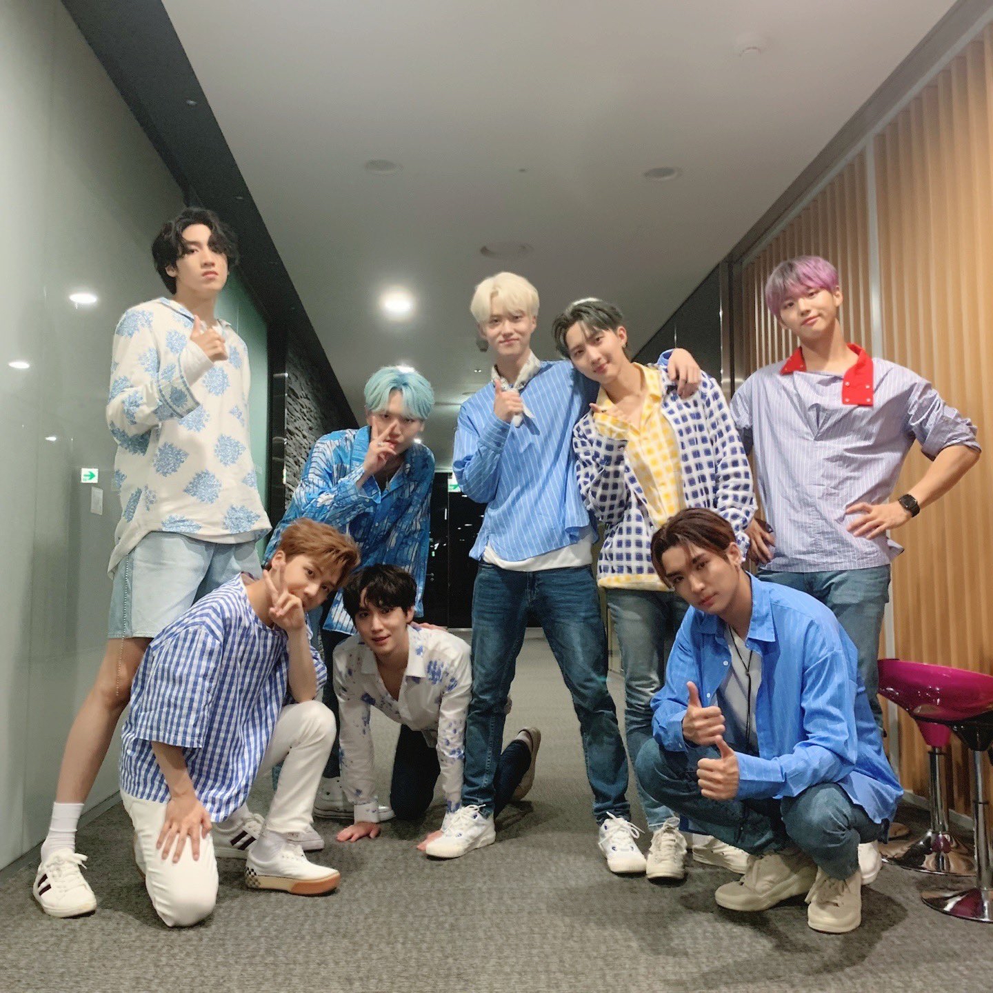 펜타곤의 비하인드 컷