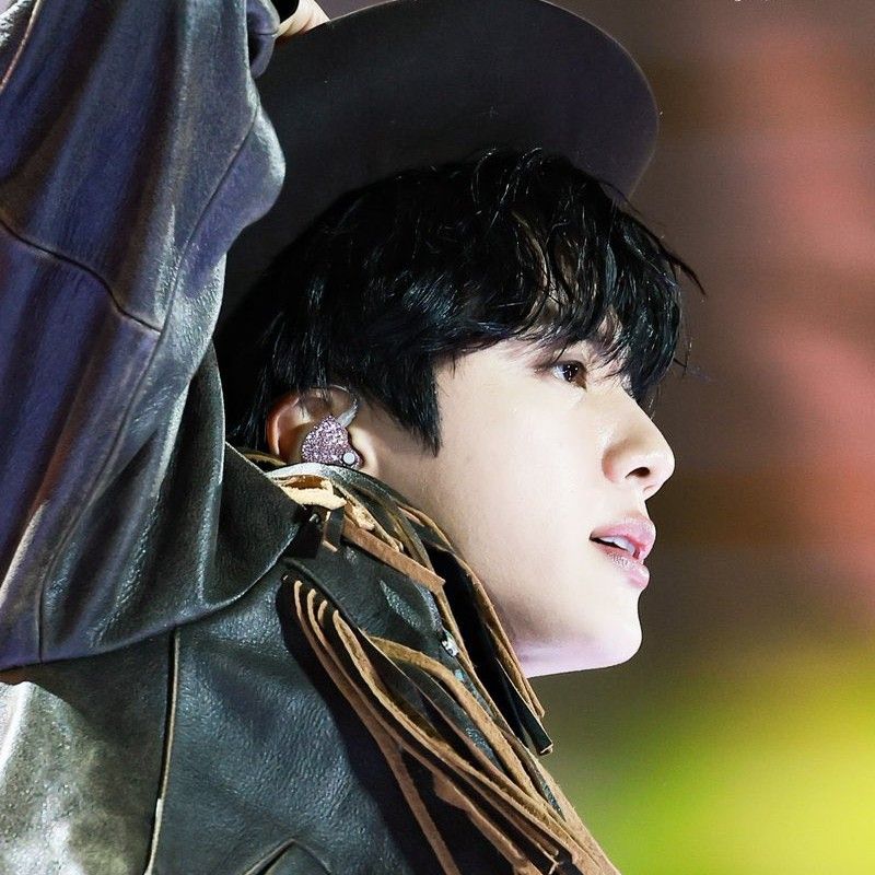 Recent activity shot of Jin (BTS)
