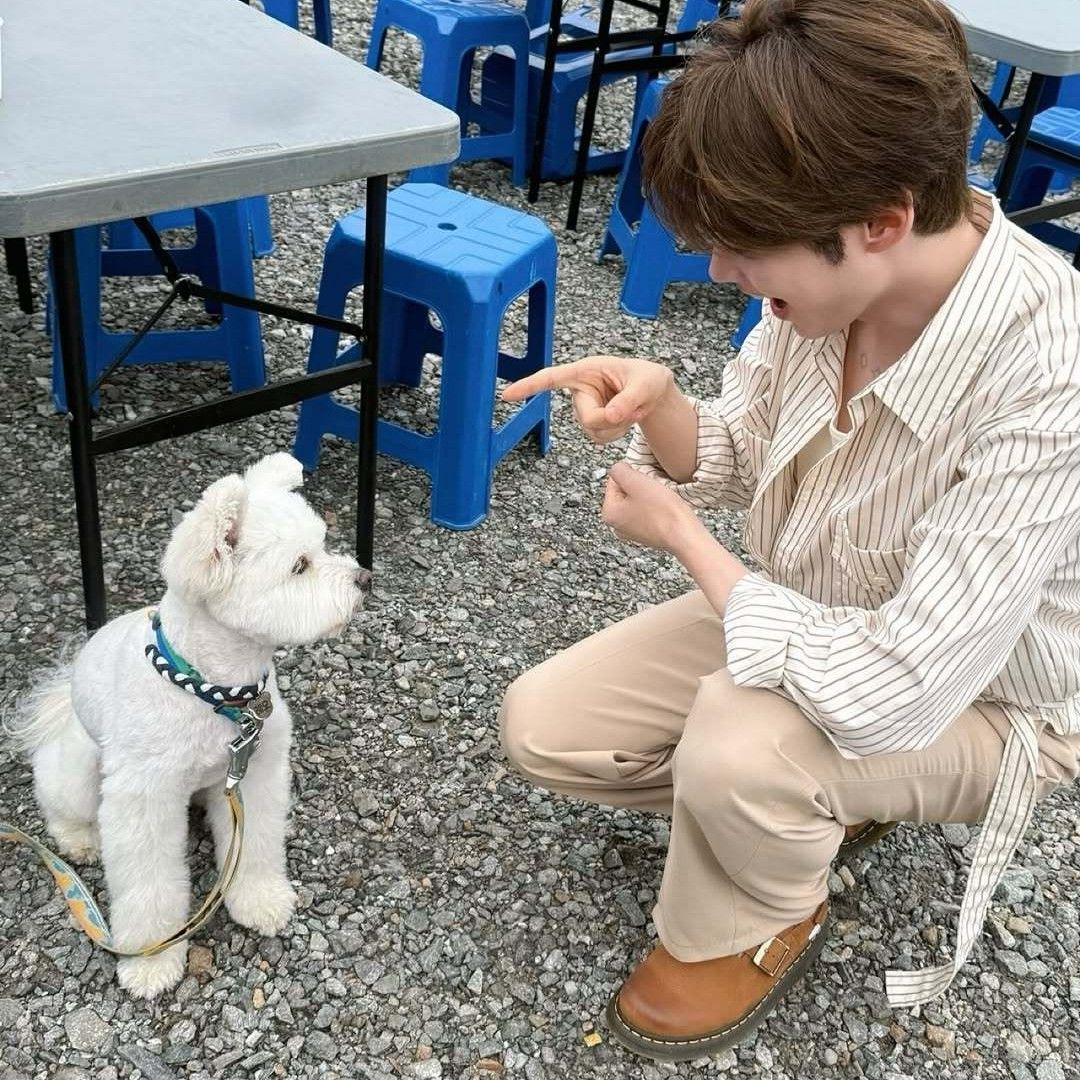 Recent activity shot of Sung Hanbin (ZEROBASEONE)