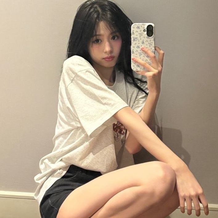 Recent activity shot of Ahyeon (BABYMONSTER)