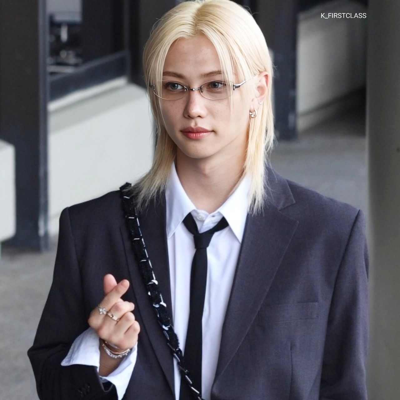 Recent activity shot of Felix (Stray Kids)