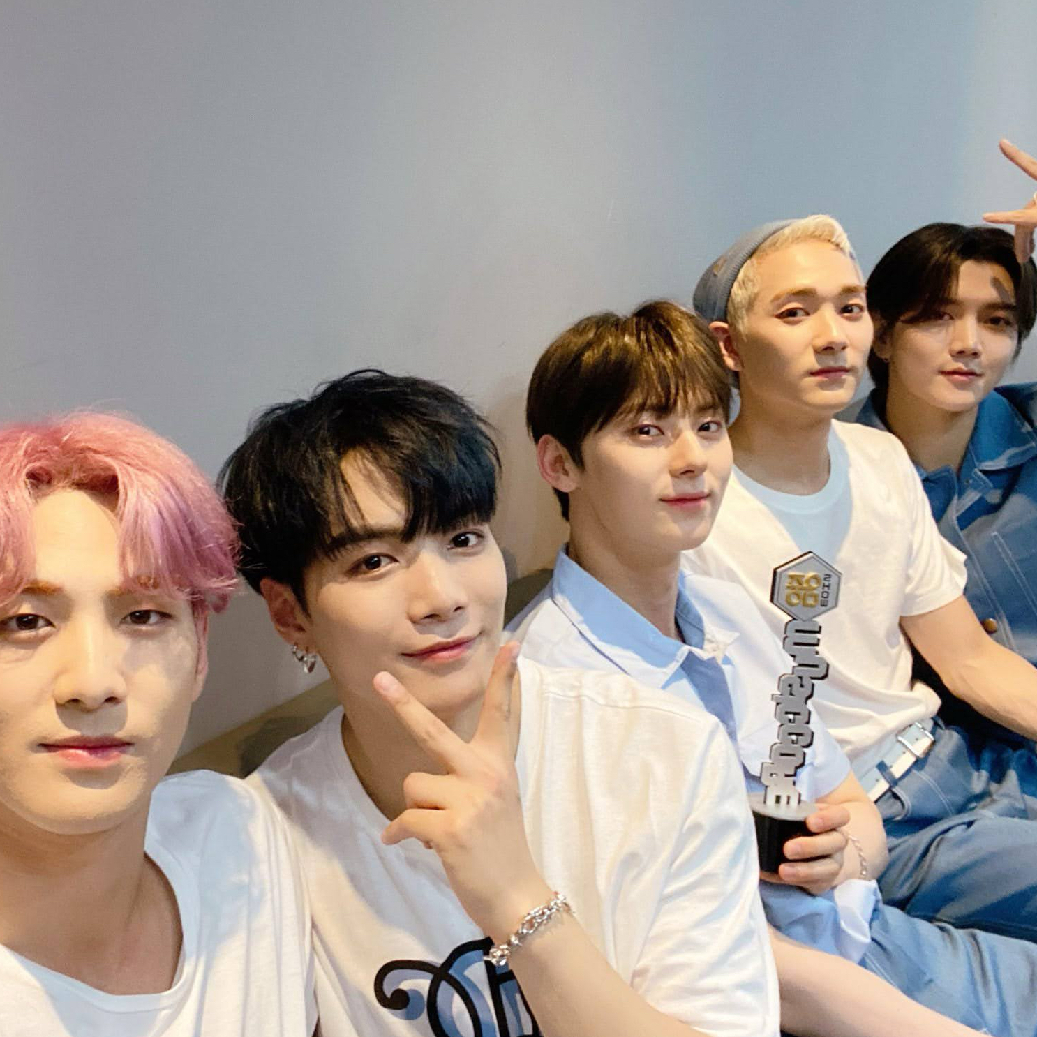 Recent activity shot of NU'EST