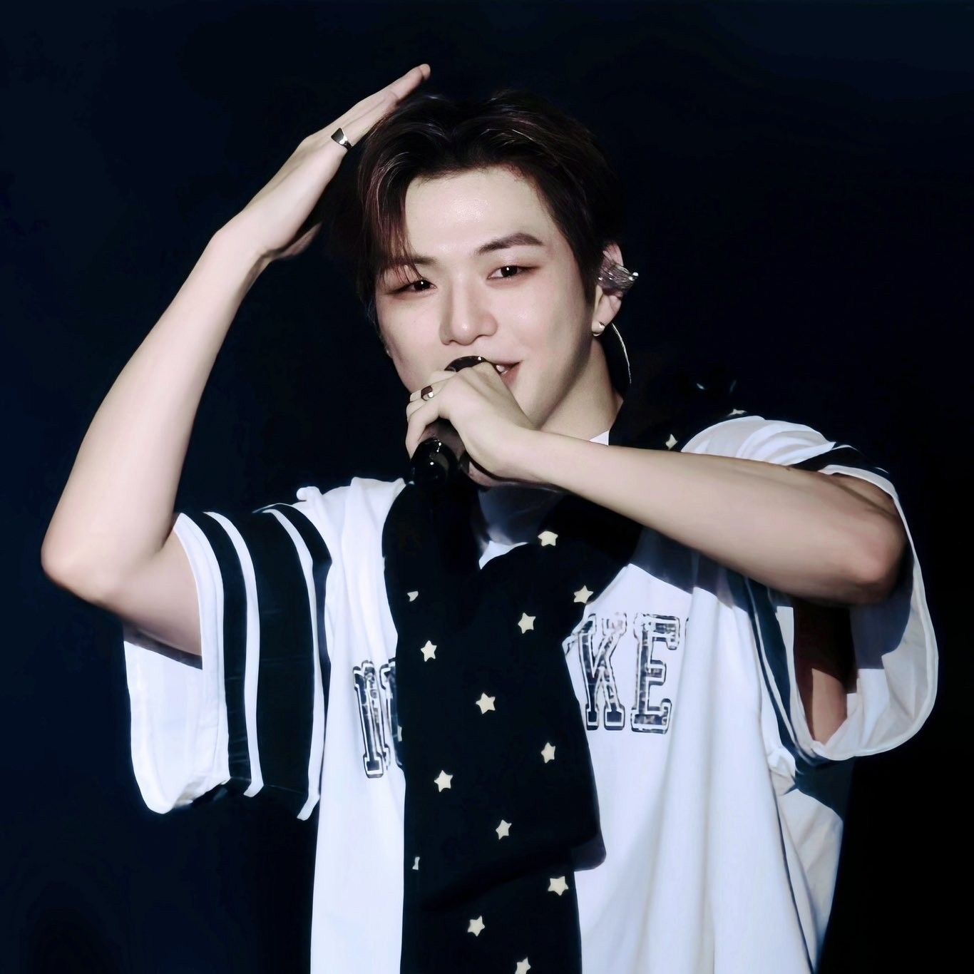 A moment captured by Kang Daniel's fan