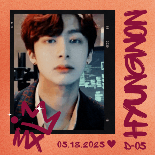 Behind-the-scenes cut of Hyungwon (MONSTA X)