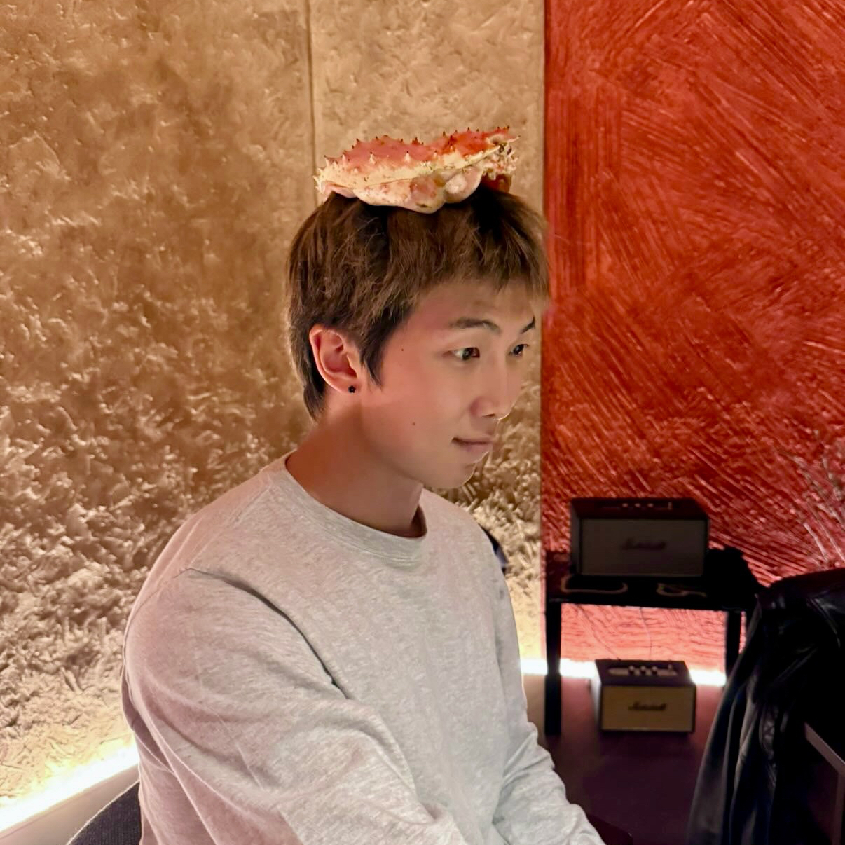 Recent activity shot of RM (BTS)