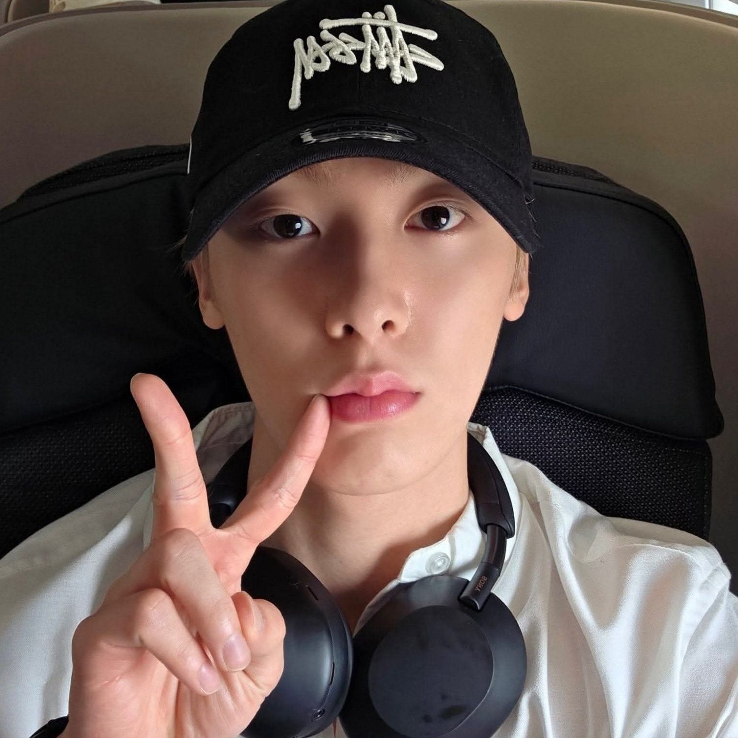 A moment captured by Sanha (ASTRO)'s fan