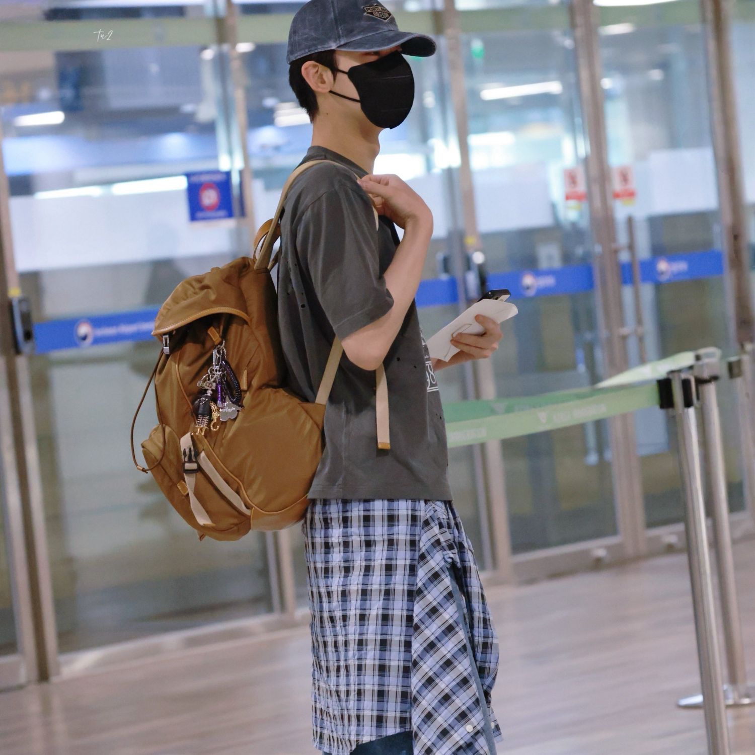 A moment captured by Sunoo (ENHYPEN)'s fan