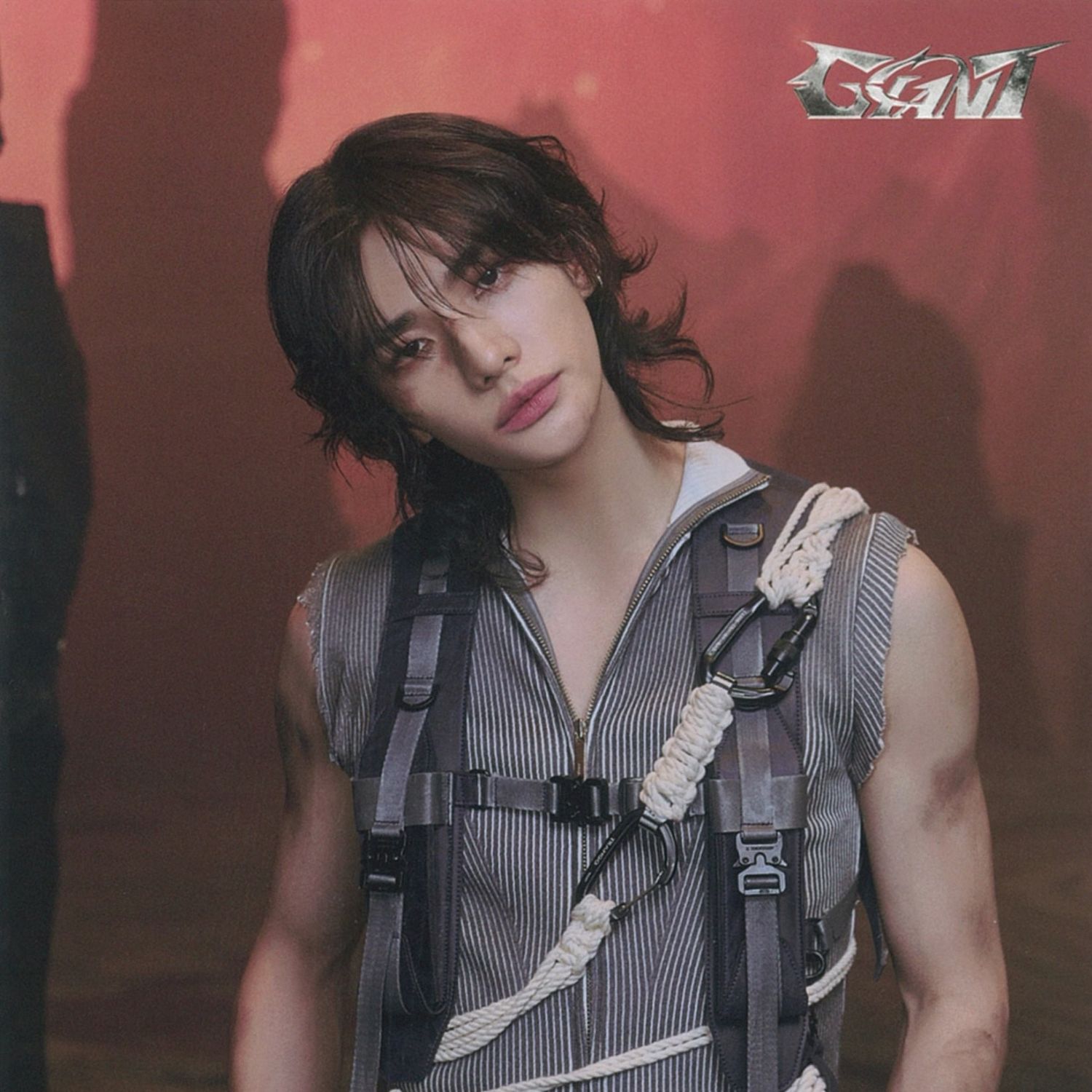 Behind-the-scenes cut of Hyunjin (Stray Kids)