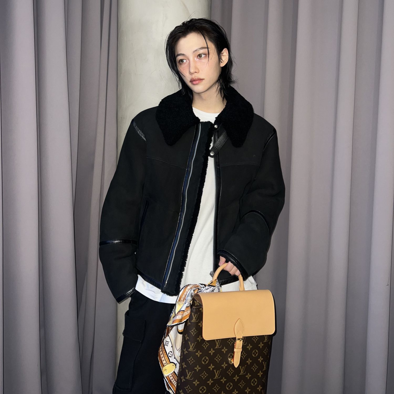 Recent activity shot of Felix (Stray Kids)