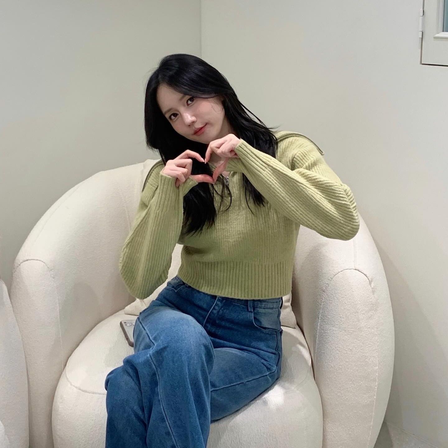 JIN (Lovelyz)の舞台裏ショット