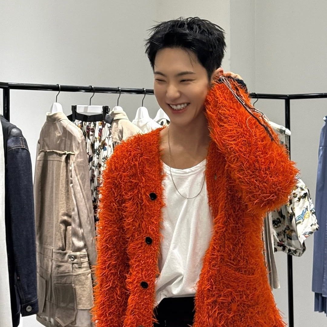 Recent activity shot of Hoshi (SEVENTEEN)