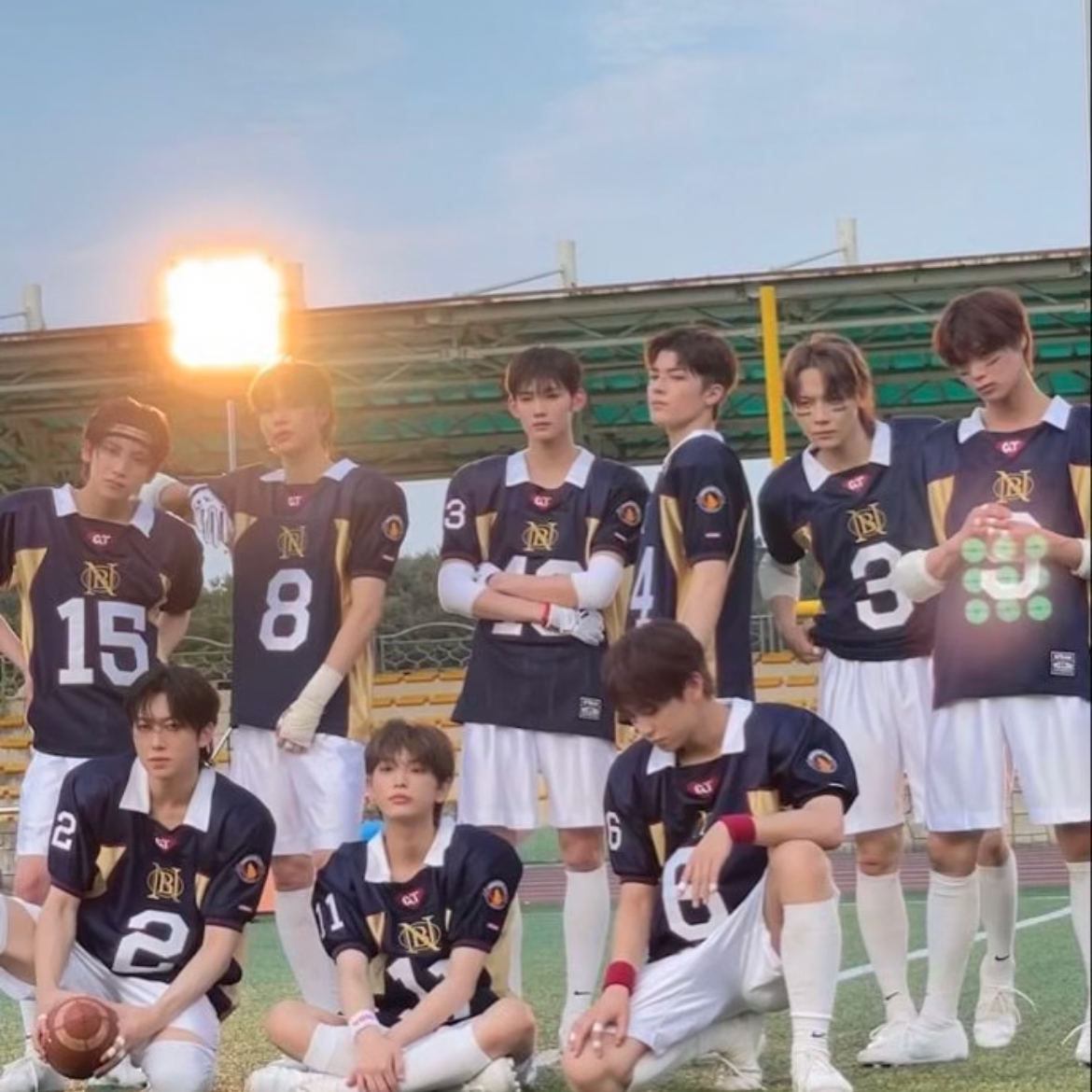 Behind-the-scenes cut of EJ (&TEAM)