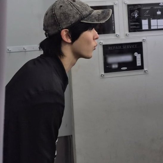 Recent activity shot of Yunho (ATEEZ)