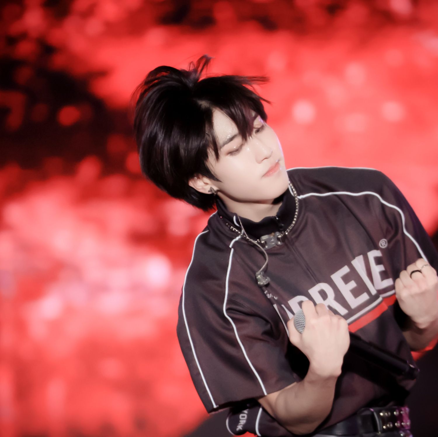 Recent activity shot of HAN (Stray Kids)