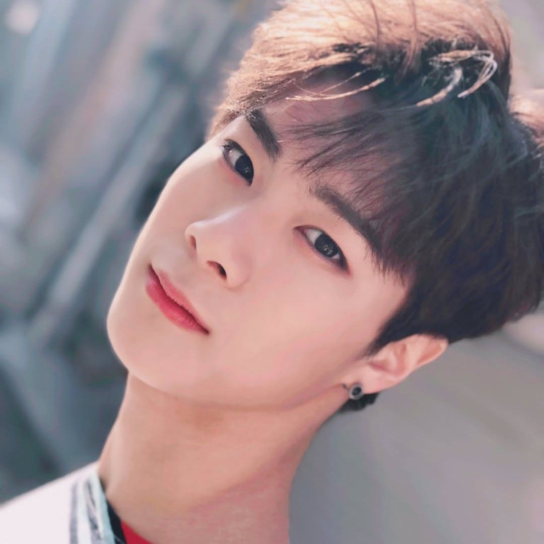 Recent activity shot of Moonbin (ASTRO)