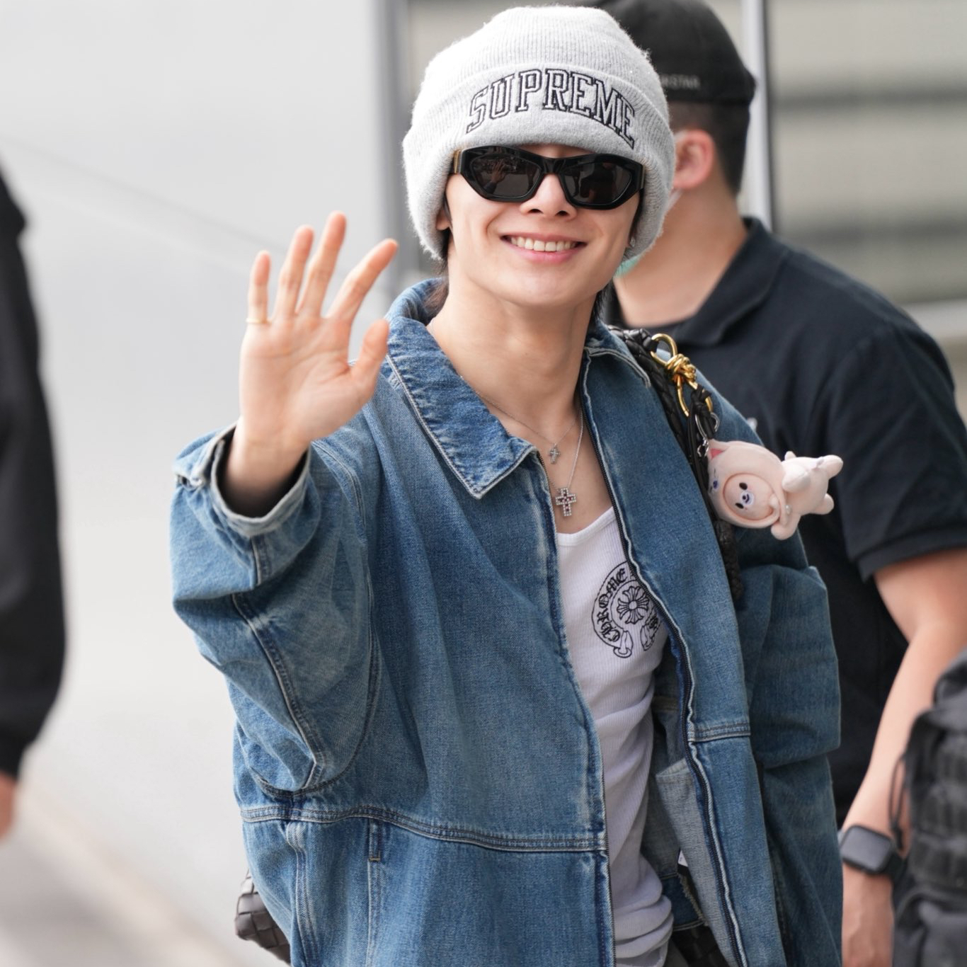 A moment captured by I.N (Stray Kids)'s fan