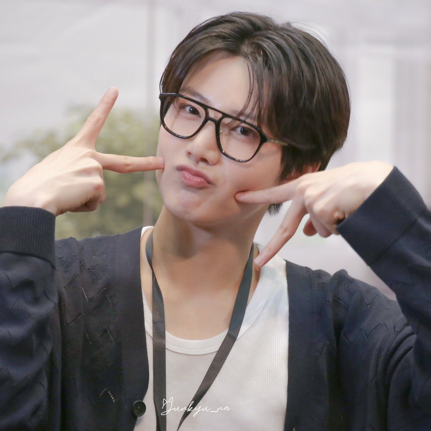 Behind-the-scenes cut of Junkyu (TREASURE)