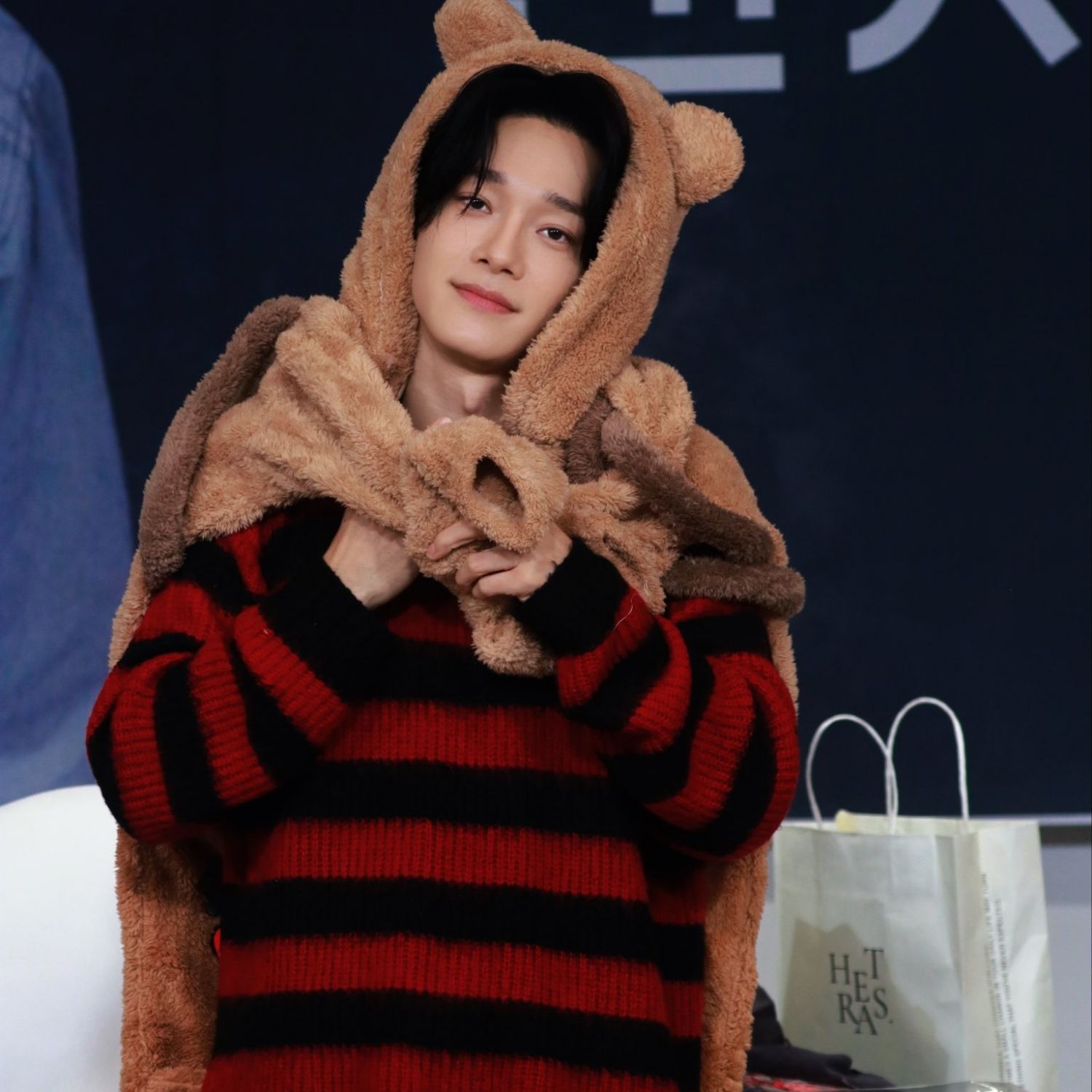 Recent activity shot of Chen (EXO)