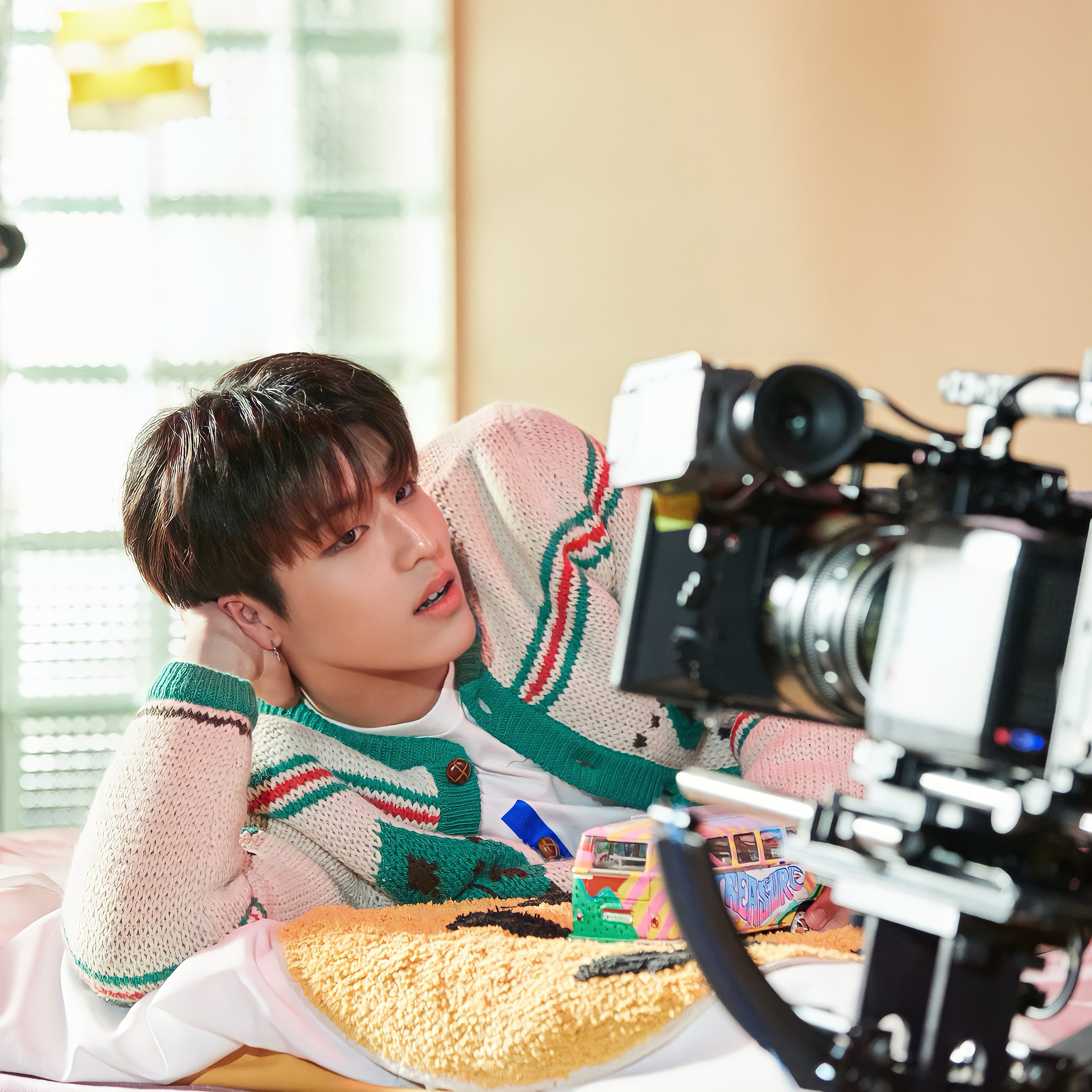 A moment captured by Park Jeongwoo (TREASURE)'s fan