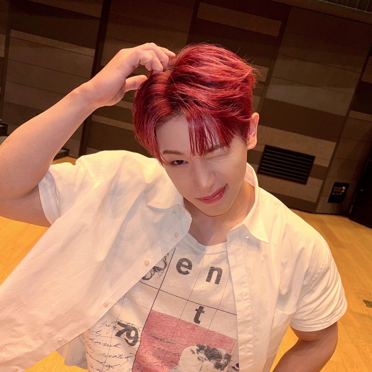Foto aktivitas terbaru Wonho