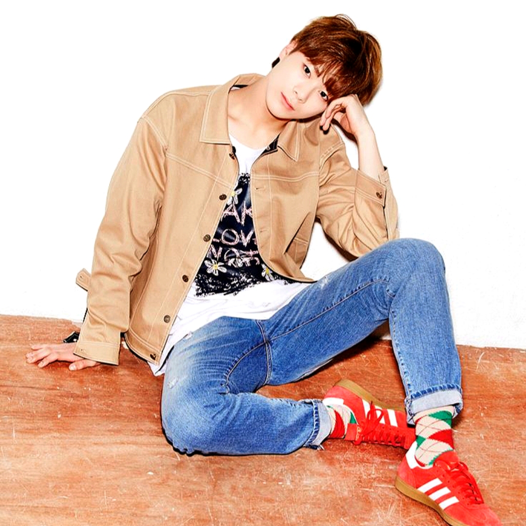 Recent activity shot of Moonbin (ASTRO)