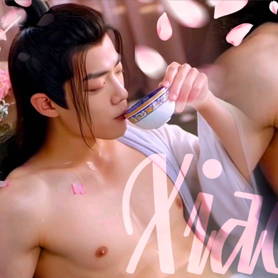 A moment captured by Xiao Zhan's fan