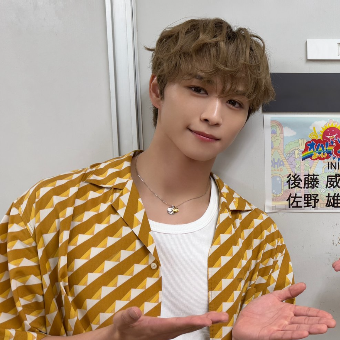 Behind-the-scenes cut of Goto Takeru (INI)