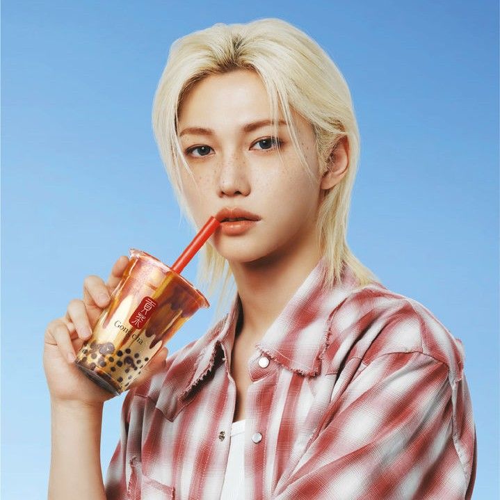 A moment captured by Felix (Stray Kids)'s fan