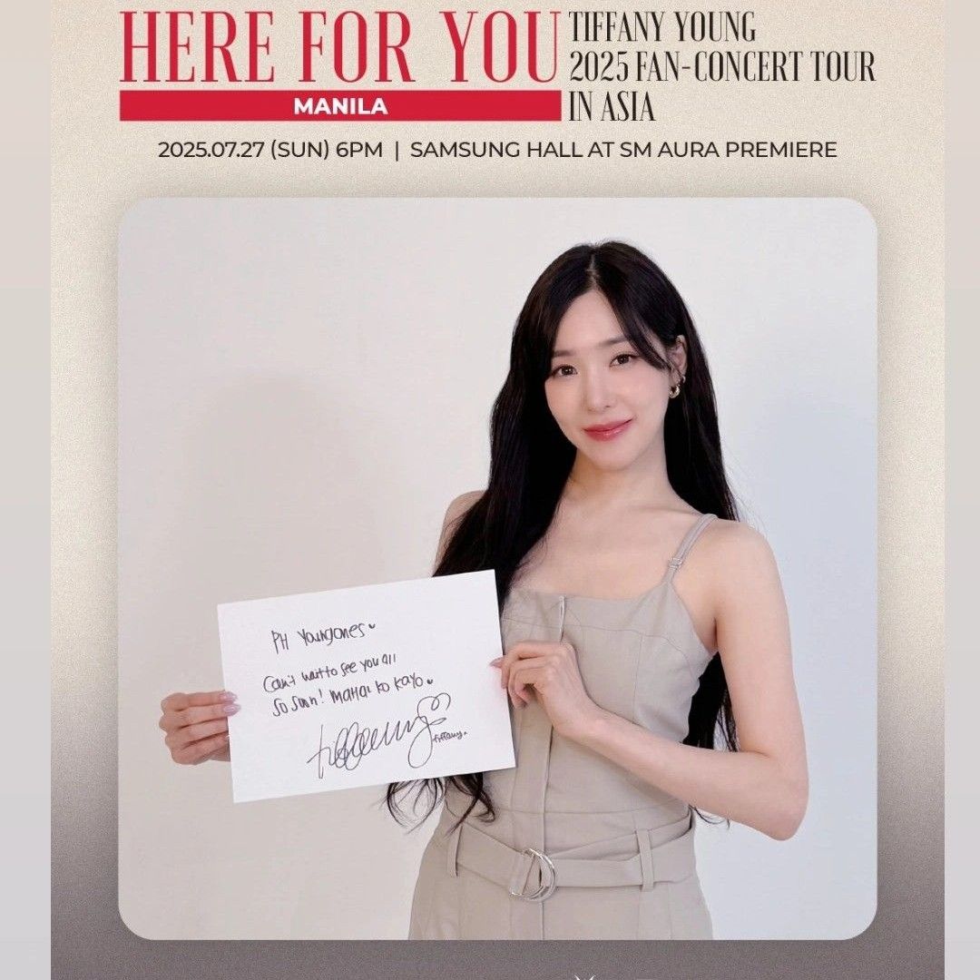 Recent activity shot of Tiffany Young (Girls' Generation)