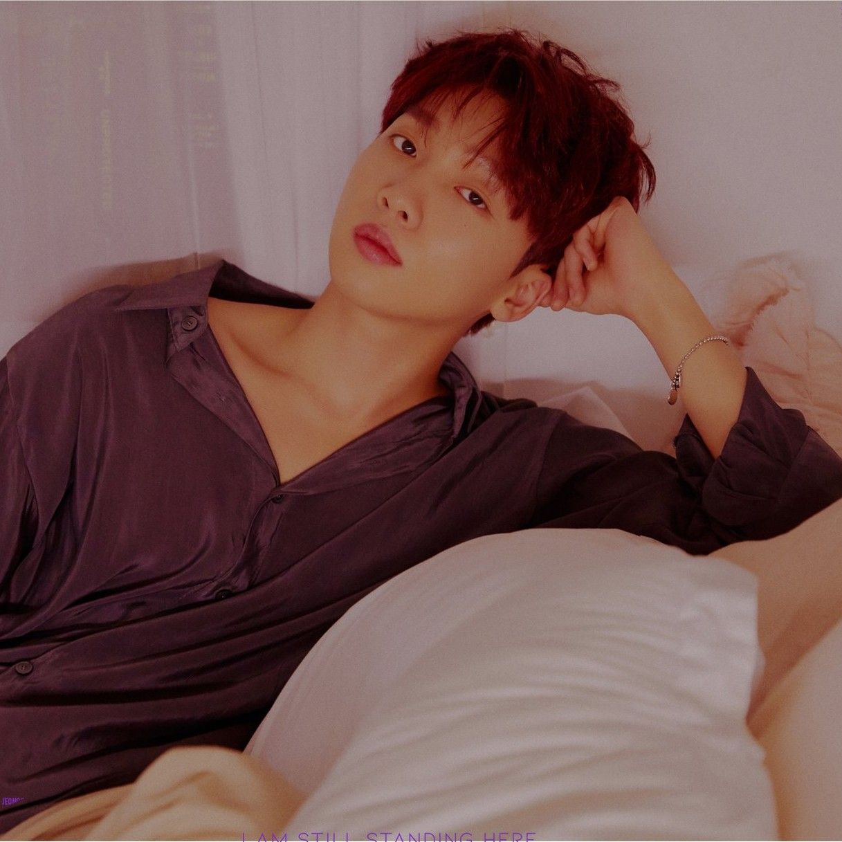 A moment captured by Jeong Sewoon's fan
