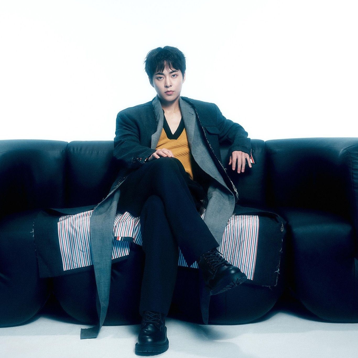 A moment captured by Xiumin (EXO)'s fan