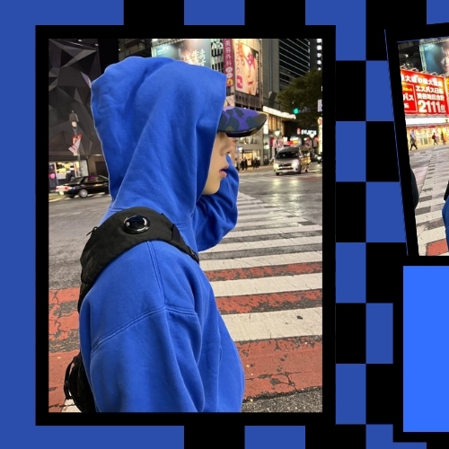 A moment captured by Joohoney (MONSTA X)'s fan
