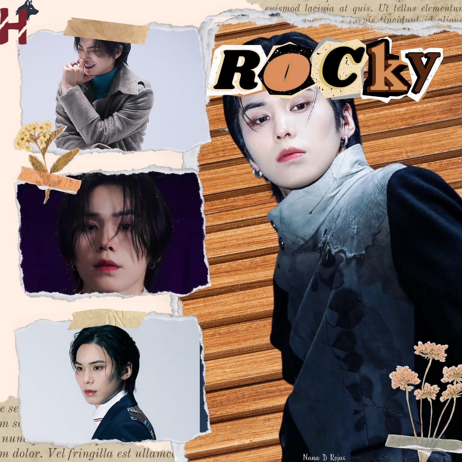 A moment captured by Rocky's fan
