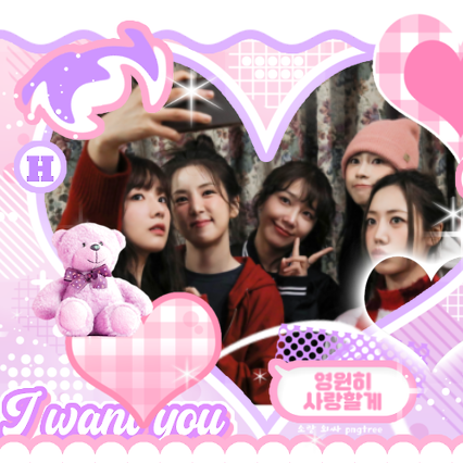 투표로 선정된 에이핑크의 인기 프로필 이미지