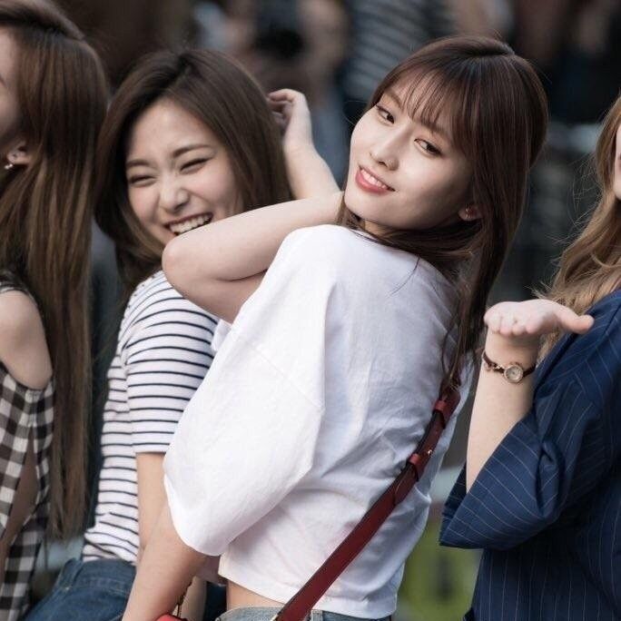 A moment captured by TWICE's fan