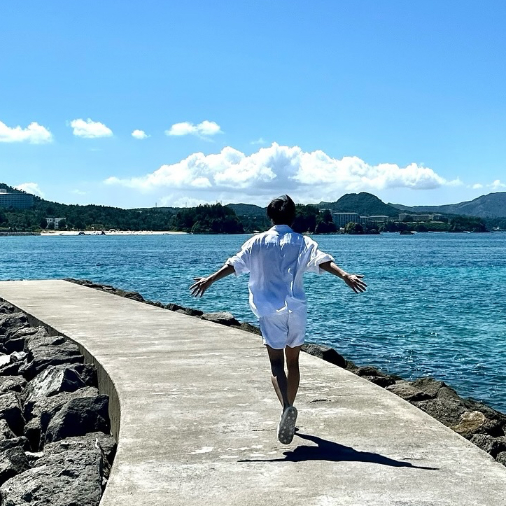 Recent activity shot of Seonghwa (ATEEZ)