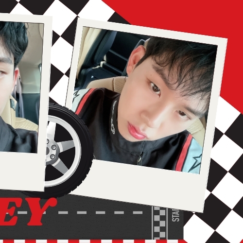 Recent activity shot of Joohoney (MONSTA X)