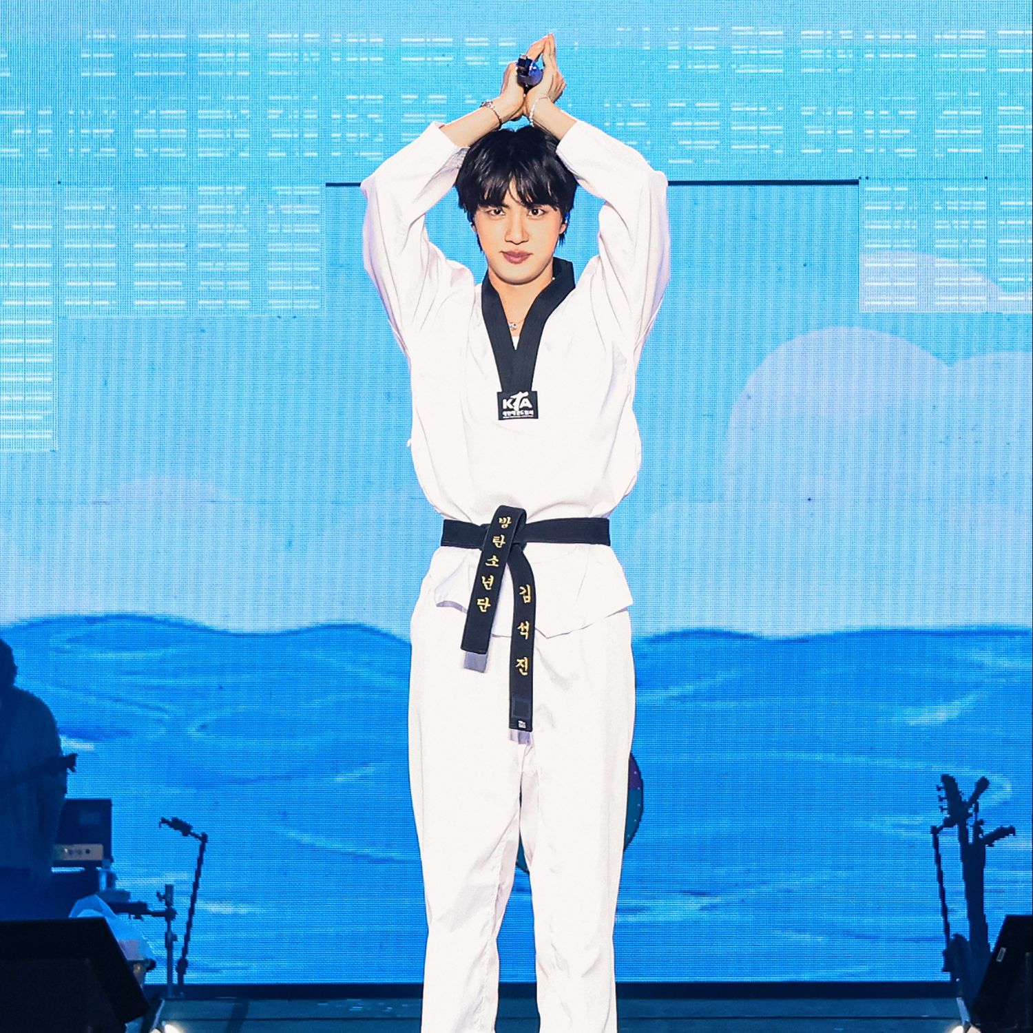 A moment captured by BTS's fan